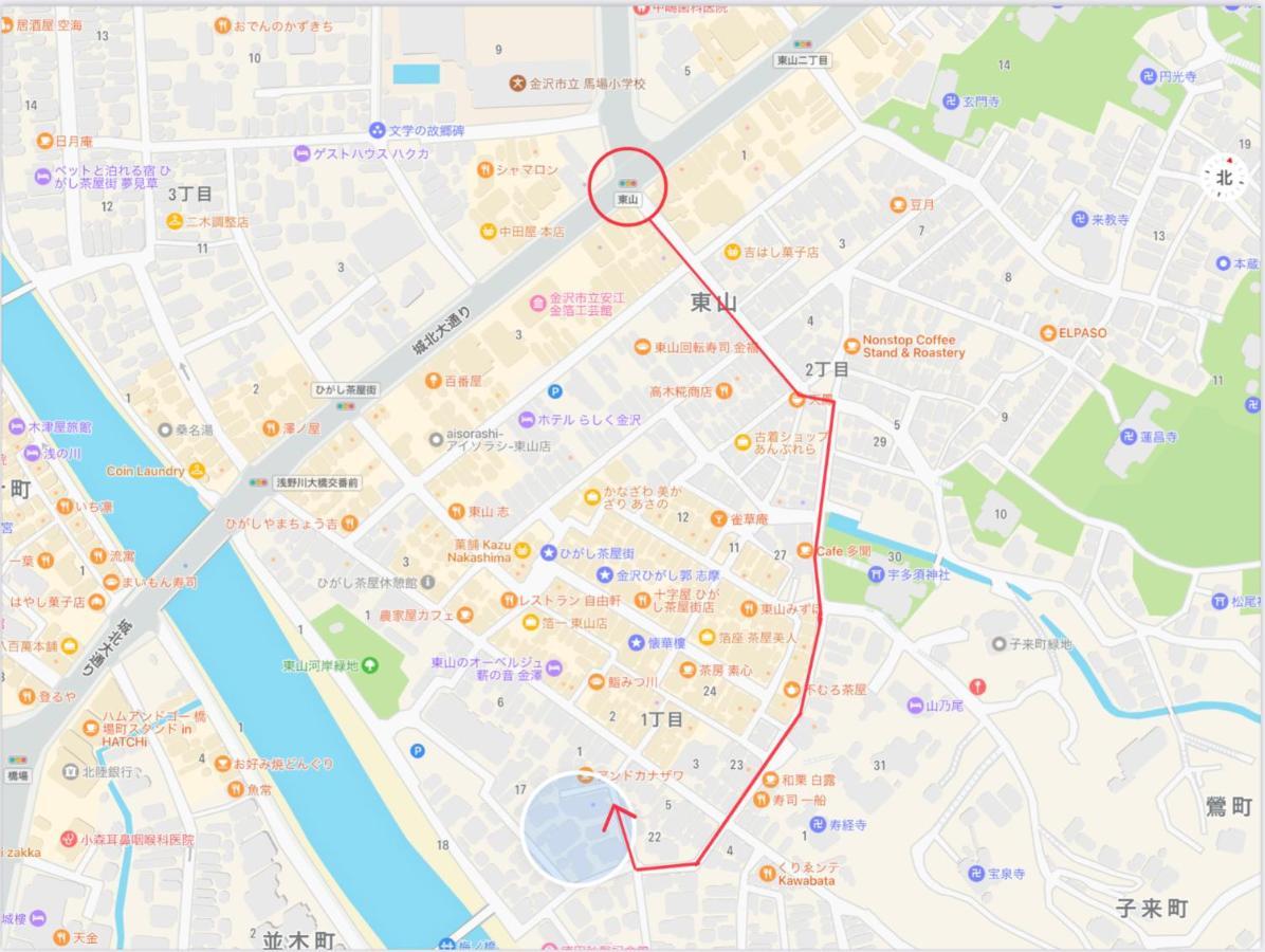 Minshuku Ginmatsu Hotel Kanazawa Luaran gambar